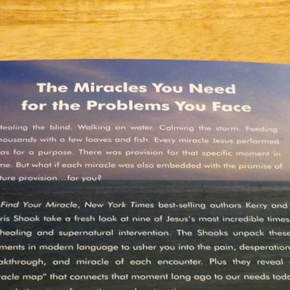 Find Your Miracle, Christian Living